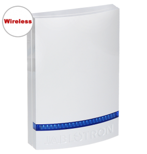 JA-151A-BL Wireless outdoor siren - White Cover (Blue LED)